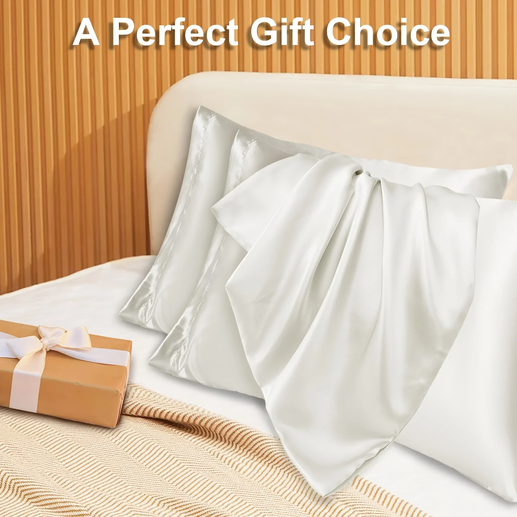 2pcs Luxury Satin Envelope Pil - đánh giá và giá Silk Pillowcase
