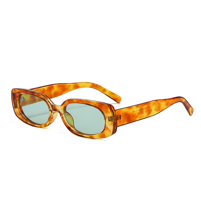 1pcs Light Luxury Rectangle Su - đánh giá và giá Designer Sunglasses