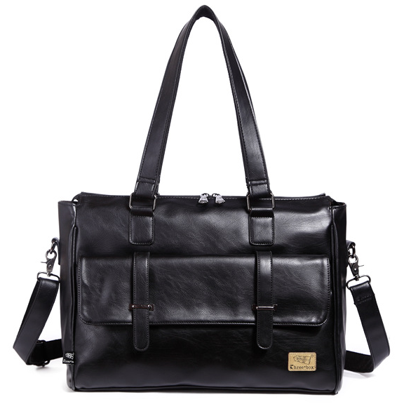 Korean Fashion Designer Leathe - đánh giá và giá Leather Briefcase