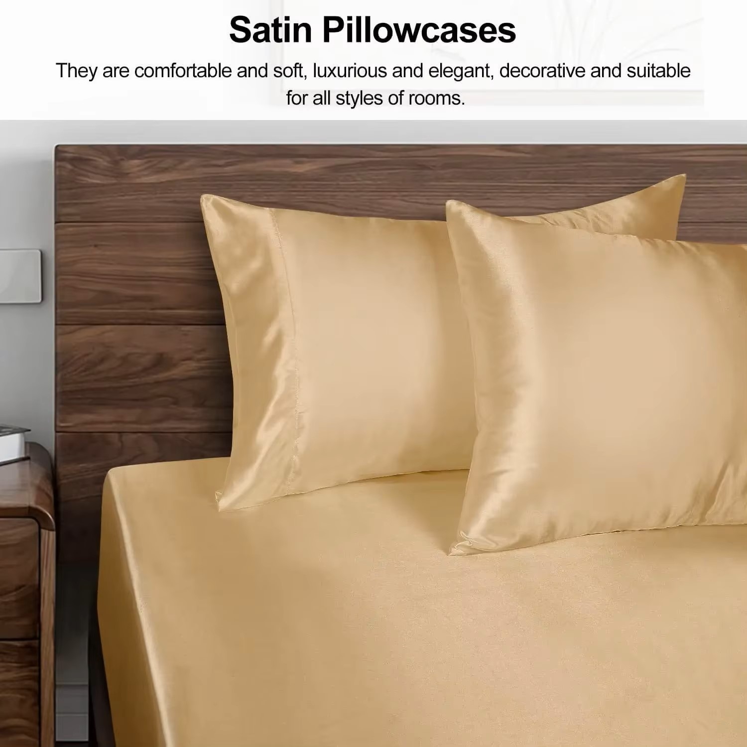 1PC Satin Pillowcase for Hair  - đánh giá và giá Silk Pillowcase