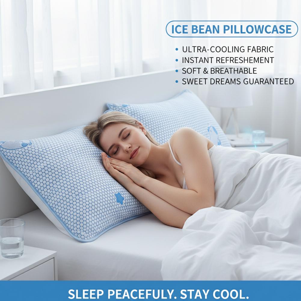 Summer Coolness Ice Silk Pillo - đánh giá và giá Silk Pillowcase
